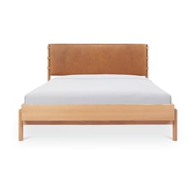 Moes Home Colby Natural Camel King Bed