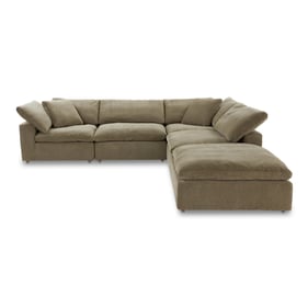 Moes Home Clay Dream Desert Sage Modular Sectional