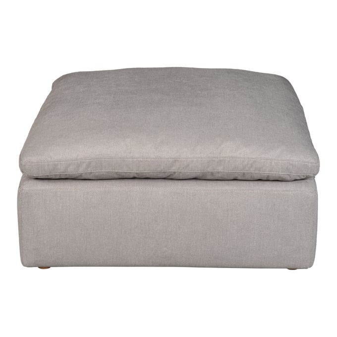 Moes Home Terra Grey Fabric Ottoman MOE-YJ-1014-29