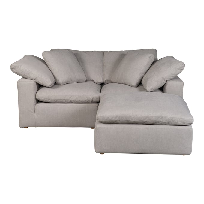 Moes Home Terra Grey Fabric Nook Modular Sectional MOE-YJ-1016-29