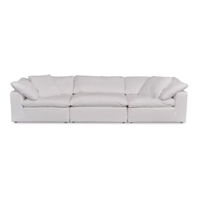 Moes Home Clay White Modular Sofa