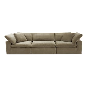 Moes Home Clay Green Desert Sage Modular Sofa