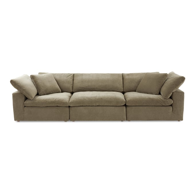 Moes Home Clay Green Desert Sage Modular Sofa MOE-YJ-1026-16