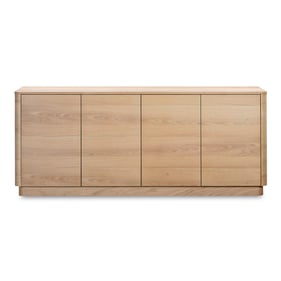 Moes Home Round Off Natural Sideboard