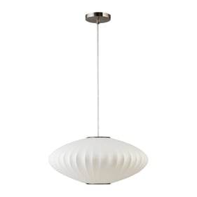 Moes Home Lys White Pendant Light