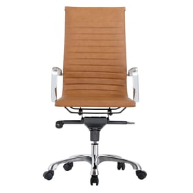 Moes Home Studio Tan High Back Office Chair