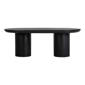 Moes Home Rocca Black Dining Table