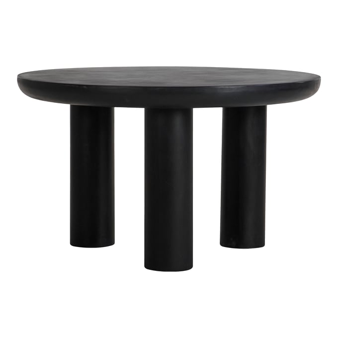 Moes Home Rocca Black Round Dining Table MOE-ZT-1034-02-0