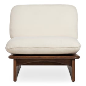 Moes Home Edwin White Accent Chair