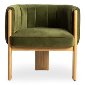 Moes Home Sofi Forest Green Accent Chair