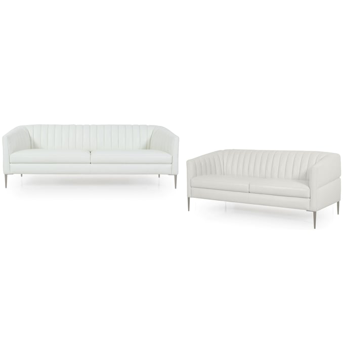 Moroni Pearl Snow White 2pc Living Room Set MOR-44103BS1296-LR-S2