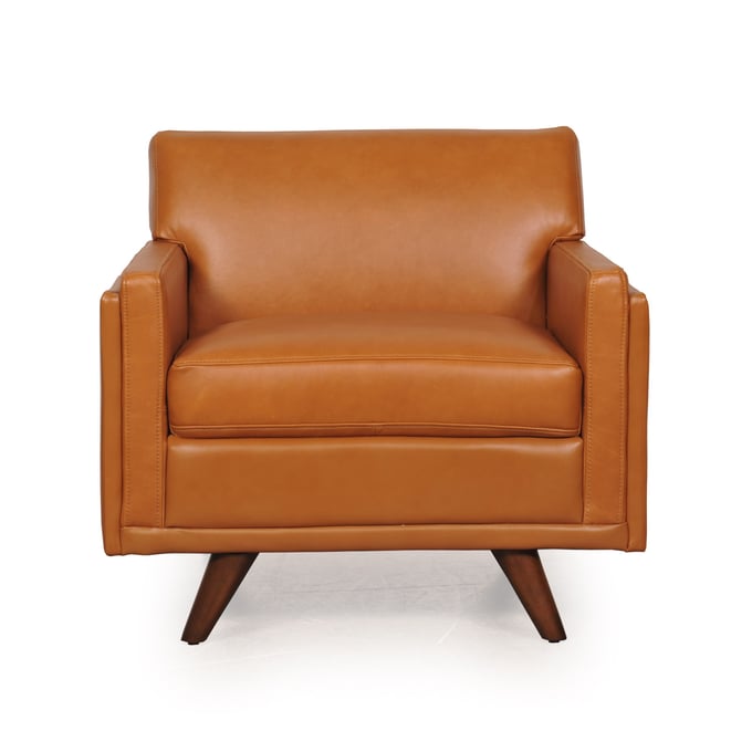 Moroni Milo Tan Leather Chair MOR-36101BS1961