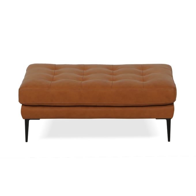 Moroni Murray Tan Leather Bench Ottoman MOR-44007BS1961