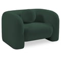 Emory Green Boucle Fabric Chair