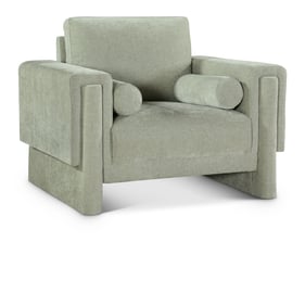 Meridian Furniture Madeline Mint Chenille Fabric Chair