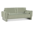 Madeline Mint Chenille Fabric Sofa