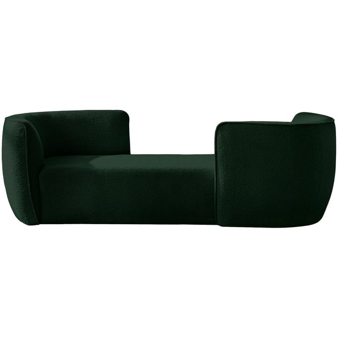 Meridian Furniture Hilton Green Fabric Chaise MRD-158GREEN