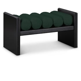 Meridian Furniture Waverly Green Fabric Bench