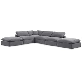 Meridian Furniture Comfy Grey Modular Sectional