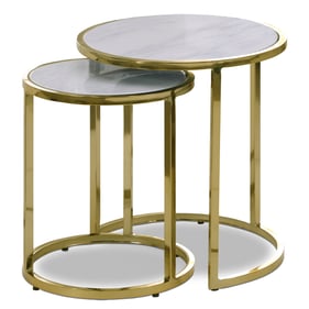 Meridian Furniture Massimo Gold End Table