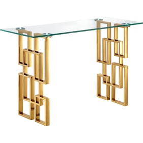 Design Edge Boonah  Gold Console Table