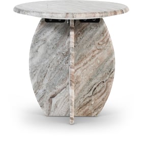 Meridian Furniture Formentera Brown End Table