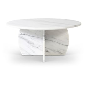 Meridian Furniture Formentera White Coffee Table