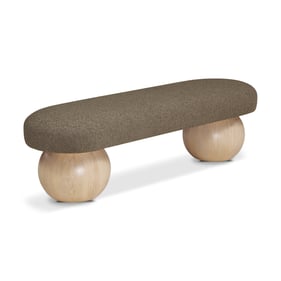 Meridian Furniture Bowie Olive Natural Bench