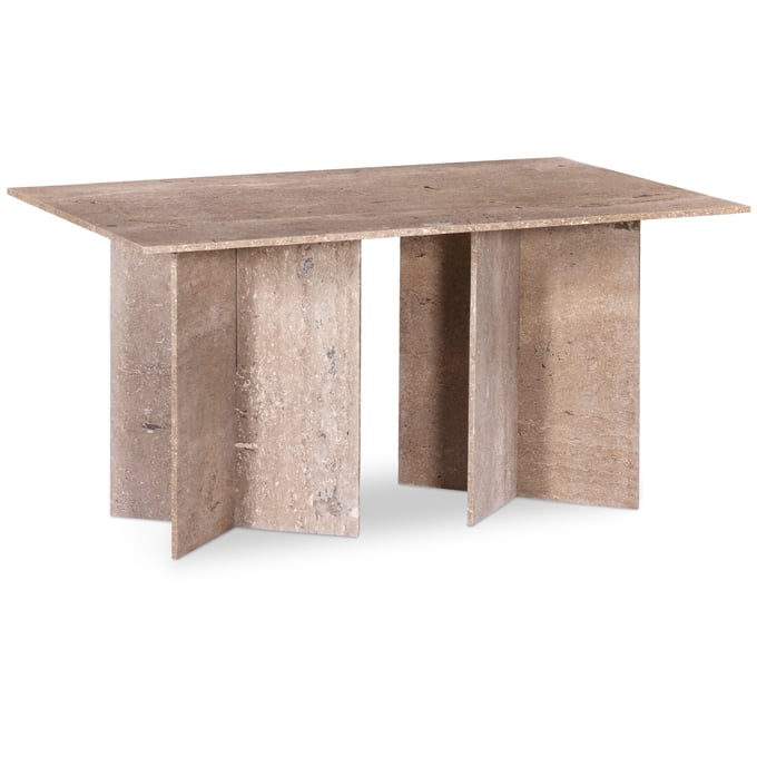 Meridian Furniture Verona Beige 60 Inch Dining Table MRD-220TRAVERTINE-DT60