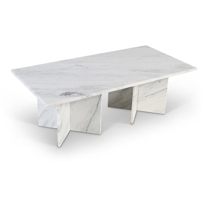 Meridian Furniture Verona White Coffee Table MRD-220WHITE-CT