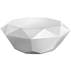 Design Edge Petersham  Silver Stainless Steel Coffee Table