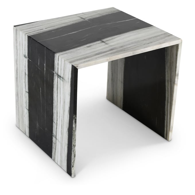 Meridian Furniture Canova Black End Table MRD-223PANDA-ET