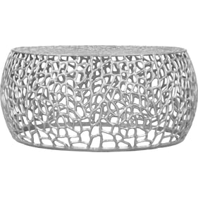 Meridian Furniture Priya Silver Coffee Table