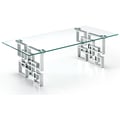 Alexis Chrome Coffee Table