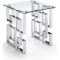 Alexis Chrome End Table