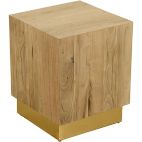 Meridian Furniture Acacia Gold End Table