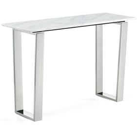 Design Edge Medlow Bath  Chrome Console Table