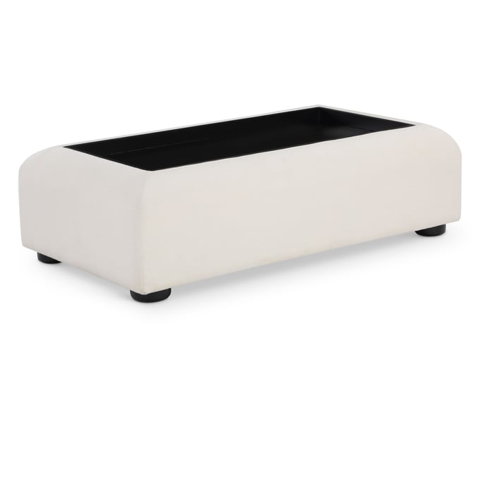 Meridian Furniture Diana Cream Black Coffee Table MRD-236BLACK-C