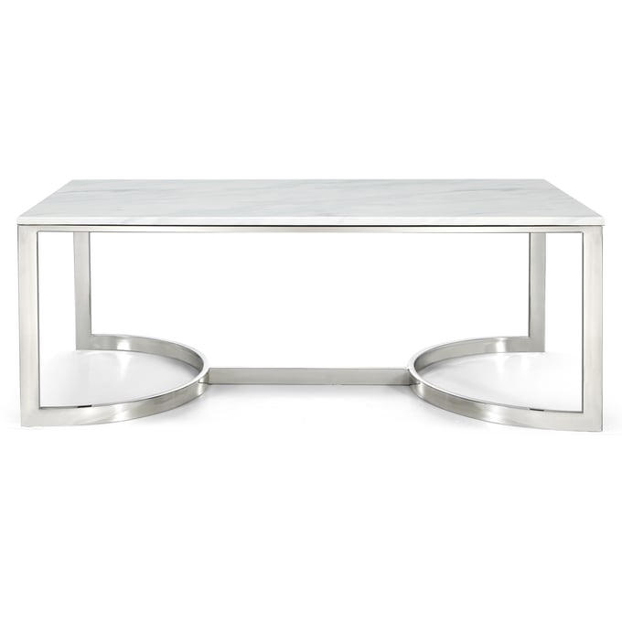 Meridian Furniture Copley Chrome Coffee Table MRD-245-C