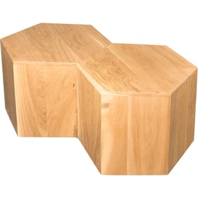 Meridian Furniture Eternal Natural 2pc Coffee Table