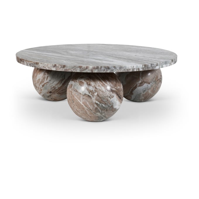 Meridian Furniture Spherical Brown Coffee Table MRD-264BROWN-CT