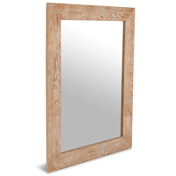 Meridian Furniture Cresthill White Oak Mirror MRD-272-M