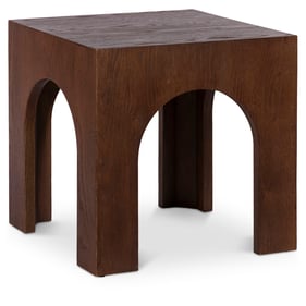 Meridian Furniture Arch Brown End Table