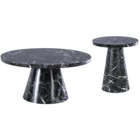 Meridian Furniture Omni Black 3pc Coffee Table Set