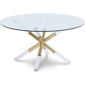 Meridian Furniture Mercury Gold Coffee Table