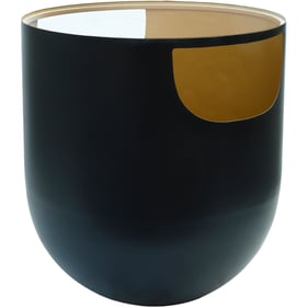 Meridian Furniture Doma Black Gold End Table