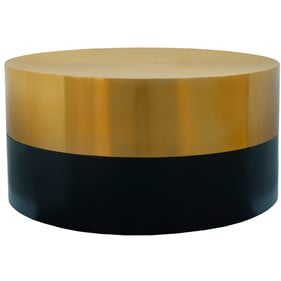 Meridian Furniture Sun Black Gold Coffee Table