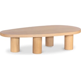 Meridian Furniture Beekman Oak Coffee Table