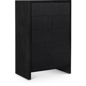 Meridian Furniture Fairfax Black 5 Drawer Chest