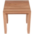 Tulum Natural Teak Outdoor End Table